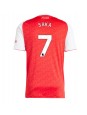 Arsenal Bukayo Saka #7 Replika Hemmakläder 2025-26 Kortärmad